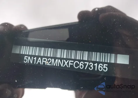 2015 Nissan Pathfinder Sl from USA, damaged, VIN 5N1AR2MNXFC673165